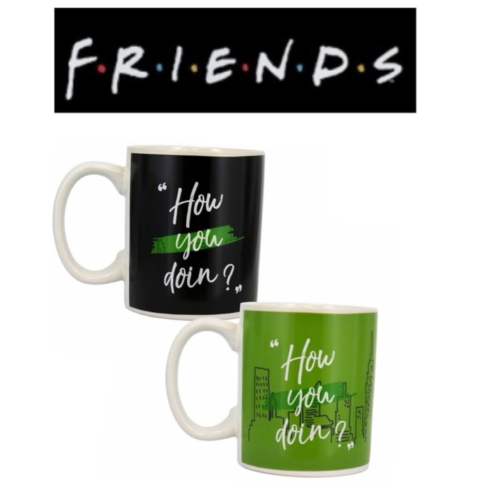 🌺 FRIENDS Hot / Cold Heat Changing Mug NIB